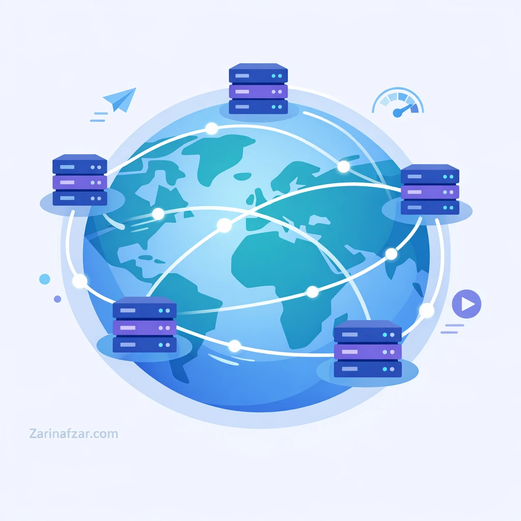 CDN چیست؟ بررسی کامل شبکه توزیع محتوا و مقایسه بهترین ارائه‌دهندگان ایرانی و خارجی